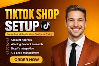 do professional tiktok shop setup, usa tiktok shop manager dropshipping service