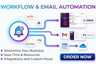 build email, alerts system notification automation workflows using n8n workflow