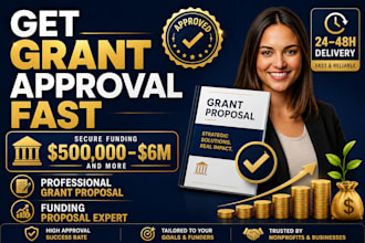 write quick grant proposal and funding proposal for grant approval
