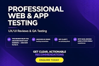 review your website user experience and suggest improvements