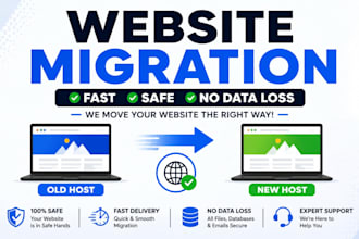 migrate joomla drupal duda wordpress webflow weebly website to new host or cms