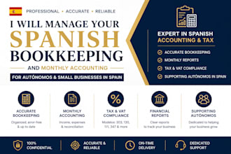 do professional spain bookkeeping and accounting for freelancer