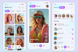 social media app, dating app, chat app, social chat app, livestreaming app