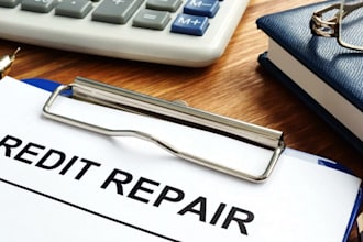 remove inquiry, boost score, charge off,late payment, credit report,in 3 bureaus