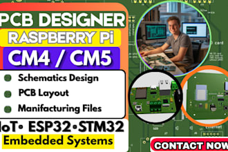 design raspberry pi cm4 cm5 carrier boards and iot pcb hardware