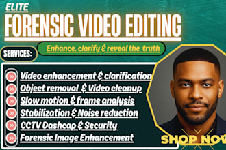 do forensic license plate number, image and video enhancement and restoration