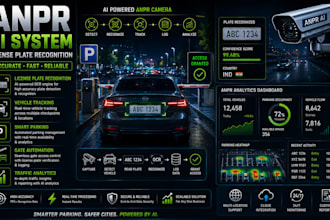 create anpr license plate recognition and vehicle tracking ai