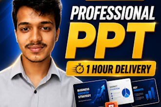 create professional powerpoint PPT presentation fast