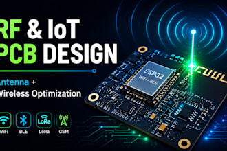 design rf pcb with antenna and wireless optimization
