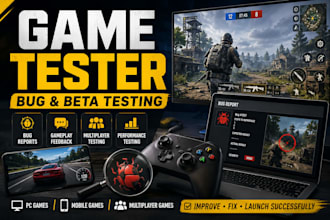 test new game pc video game tester qa beta testing multiplayer game