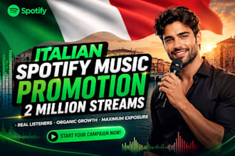 do italy spotify music promotion, spotify music promotion
