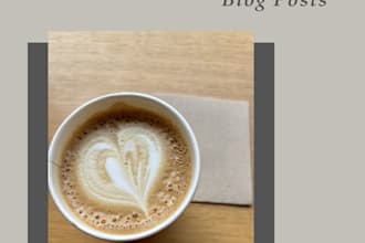 write blog posts on health and wellness