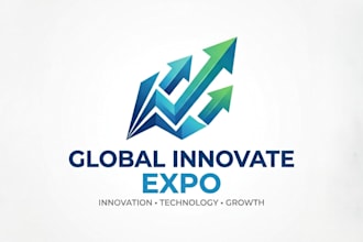 design a modern and professional expo logo for your event or brand