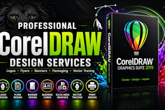 design professional coreldraw graphics for your business