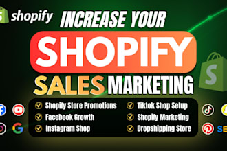 tiktok shop setup facebook, instagram shop ads shopify store sales marketing