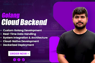 golang developer, go backend, rest api, microservices expert