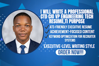 write executive tech resumes that get interviews