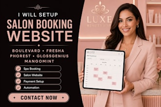 set up boulevard fresha phorest gloss genius mangomint spa,salon booking website