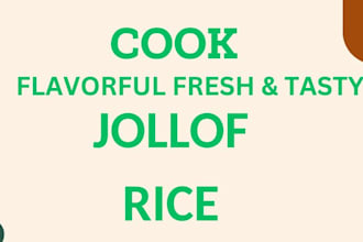 cook flavorful jollof rice for you and your guests