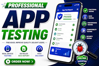 do mobile app testing as an expert android and ios app tester
