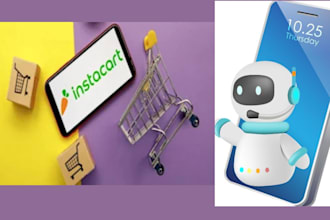 develop amazon driver bot instacart bot doordash bot and spark driver bot