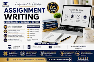 help with assignment writing, editing and formatting