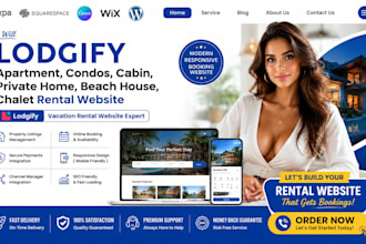 lodgify apartment condos cabin private home beach house chalet rental website