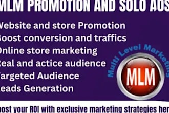 blast targeted solo ads campaign promotion MLM leads generation affiliate link