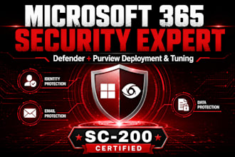 set up microsoft defender and purview for security and data protection