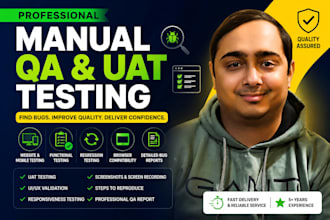 do thorough manual testing for your website