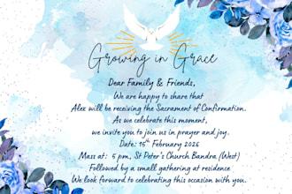 create beautiful invitation cards
