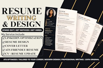 do executive resume CV redesign resume updating linkedin optimization