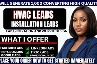 800 exclusive hvac leads auto repair leads installation leads facebook ads