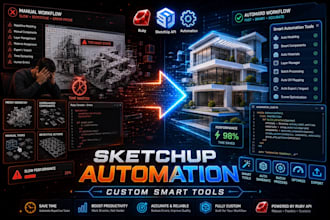create a tool that does your sketchup plugin work automatically