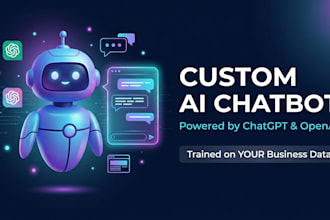 develop a custom ai chatbot