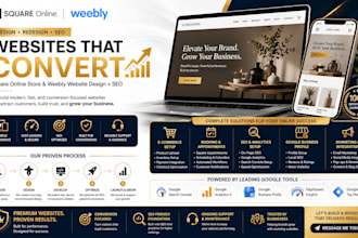 design square online store, design weebly website, square redesign weebly, SEO