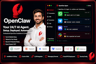 deploy openclaw ai agent on docker cloud, vps with custom skills, and automation