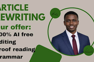 do and edit article rewriting