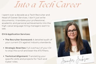 write an ats optimised tech or cyber security CV