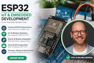 do arduino, raspberry pi and esp programming and projects