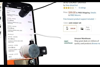 develop doordash grabber bot, spark bot, drive bot for fast order snatching