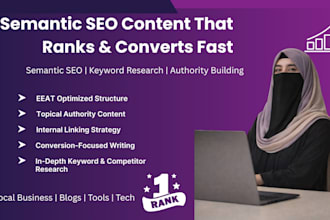 be your semantic SEO content writer to rank higher on google