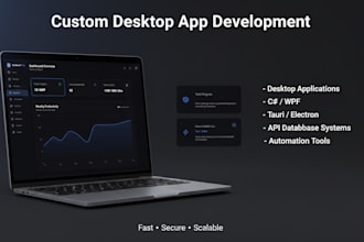 build custom desktop applications using wpf tauri  electron