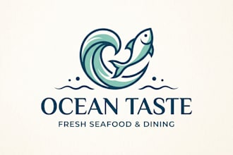design a creative  logo with modern style