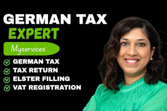 be your german tax advisor for income tax and elster tax filing