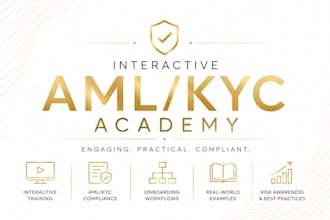 build an interactive aml kyc academy for your fintech