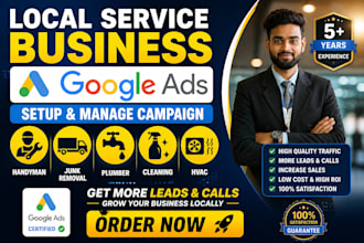 google ads expert for hvac, plumbing, cleaning and junk removal