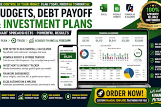 do budgets debt repayment plans investment  debt payoff plan snowball calculator