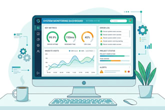 monitor your cybersecurity or information system dashboard