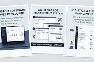 build custom web applications and professional software solutions
